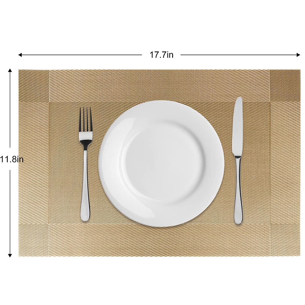 [Pack Of 6] Dining Table Heat-Resistant Placemats