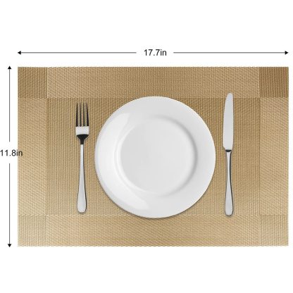 [Pack Of 6] Dining Table Heat-Resistant Placemats