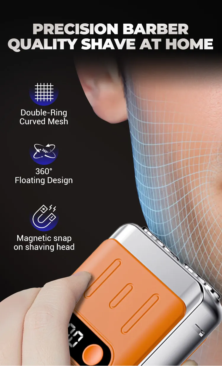 Rechargeable portable mini shaver