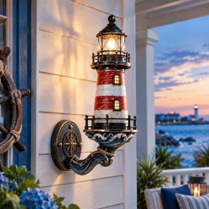 ✨Today Only: Get 50% Off🔥 - 🌊Vintage Coastal Lighthouse Wall Light