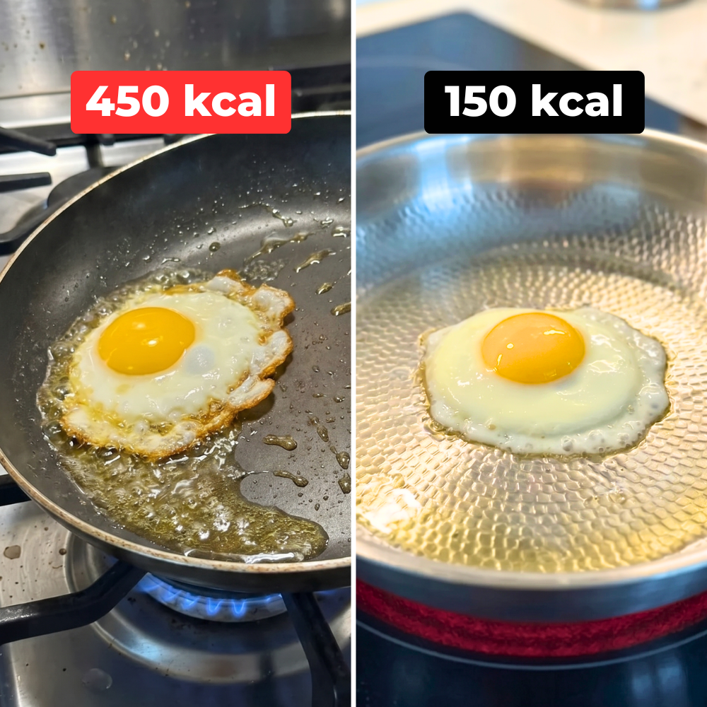 Titanox cooking with less oil