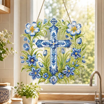 💥LAST DAY 50% OFF - Hummingbird Diamond Art Hanging Ornament Kit
