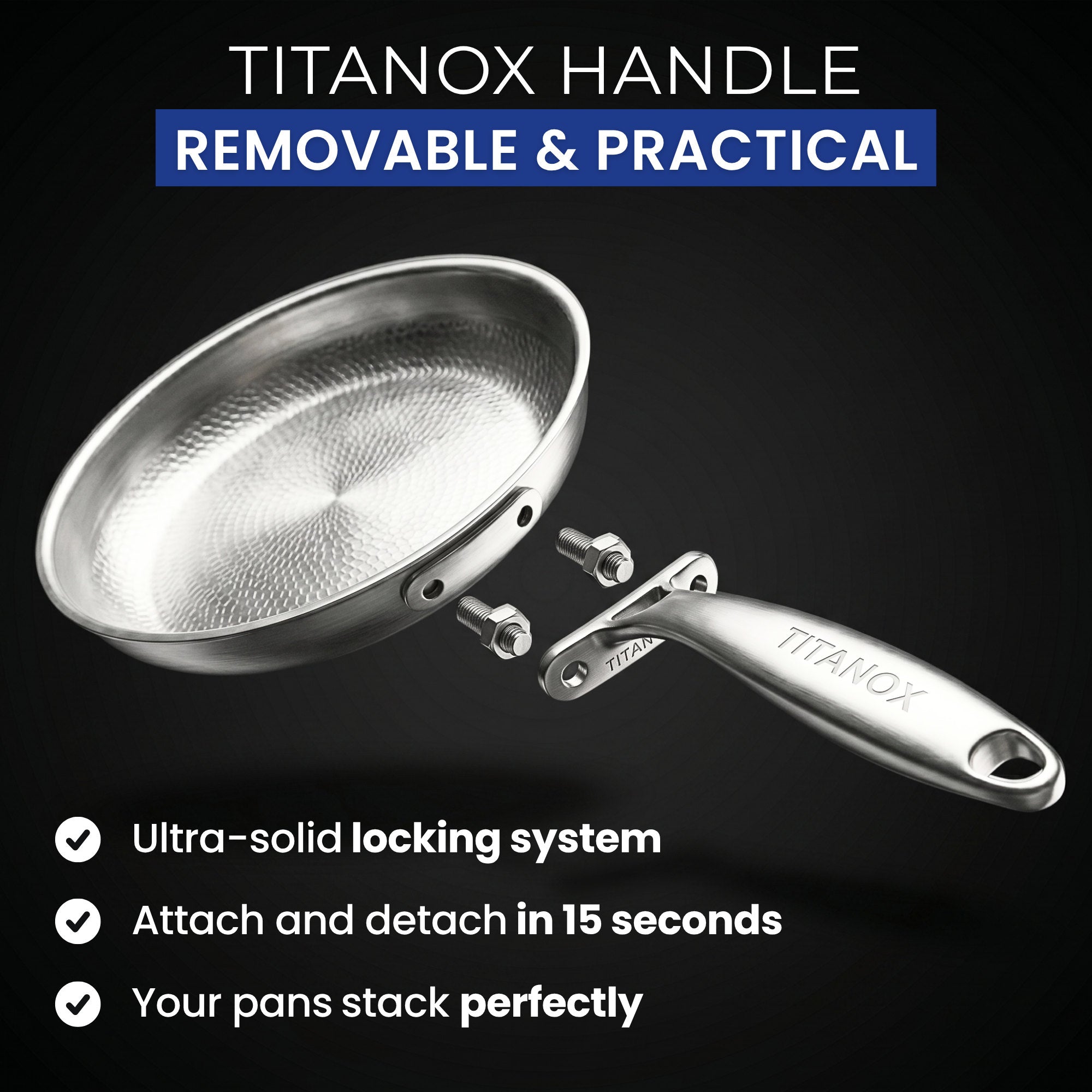 100% Pure Titanium Pan