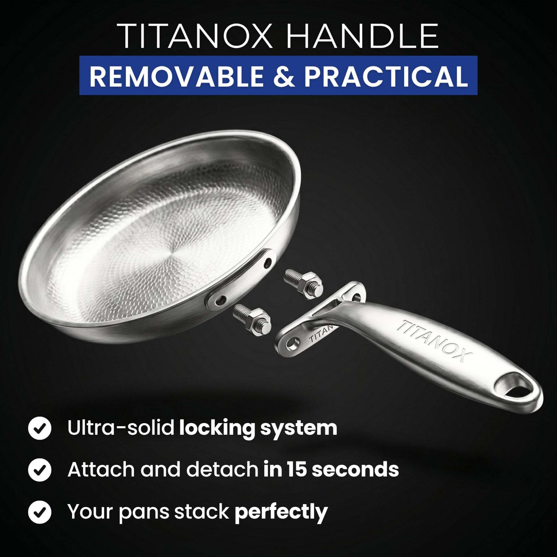 100% Pure Titanium Pan