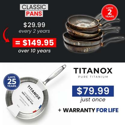 100% Pure Titanium Pan