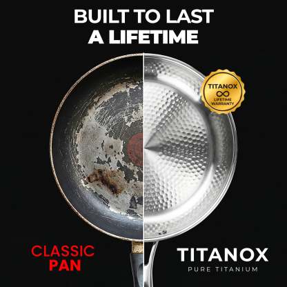 100% Pure Titanium Pan