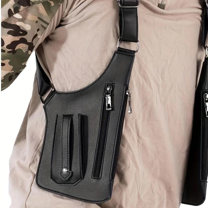 Unisex Adjustable PU Leather Shoulder Bag