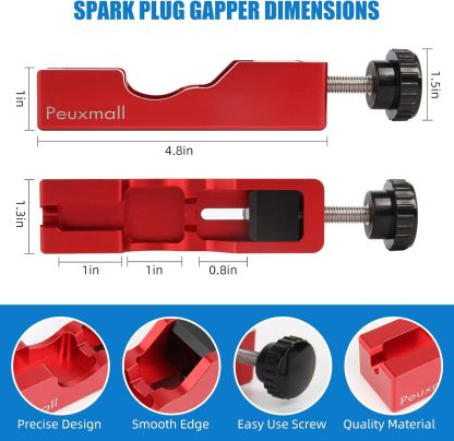 🔥HOT SALE 49% OFFF - 🛠️Spark Plug Gap Tool with Feeler Gauge