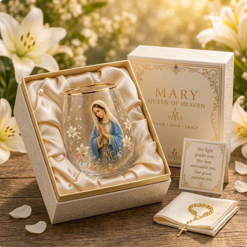 🔥Last Day 50% OFF - 🙏✝️ 2026 Limited Edition “Morning Prayer” Glass Tea Cup ☀️☕ – Faith & Serenity Collection