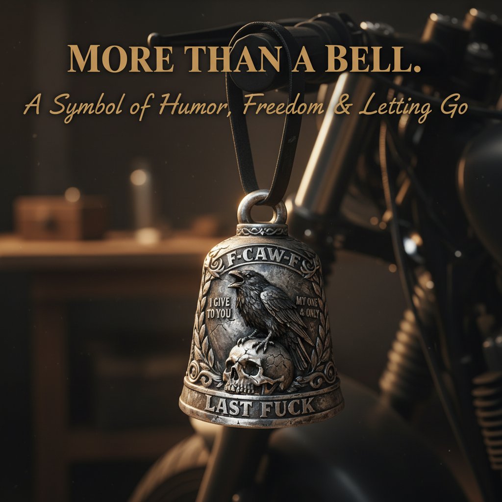 Funny “F-CAW-F” Motorcycle Bell