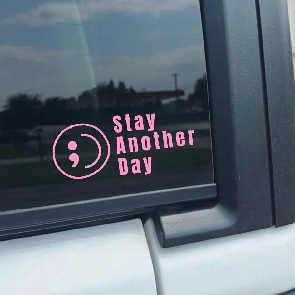 🎗️Share Pack❤️ SAD Mental Health Awareness Car Decal(5pcs)