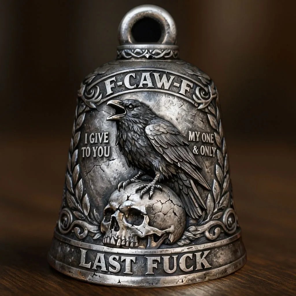 ✨Funny “F-CAW-F” Motorcycle Bell