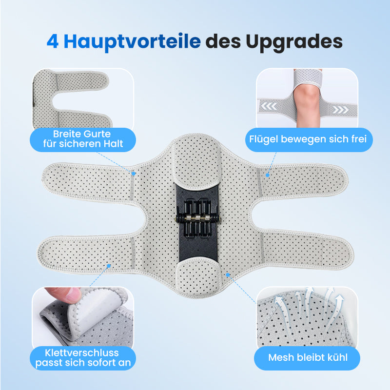 🔥Verstellbarer Booster-Knieschutz – Sommerdeal: Jetzt 50 %!🦵🌞
