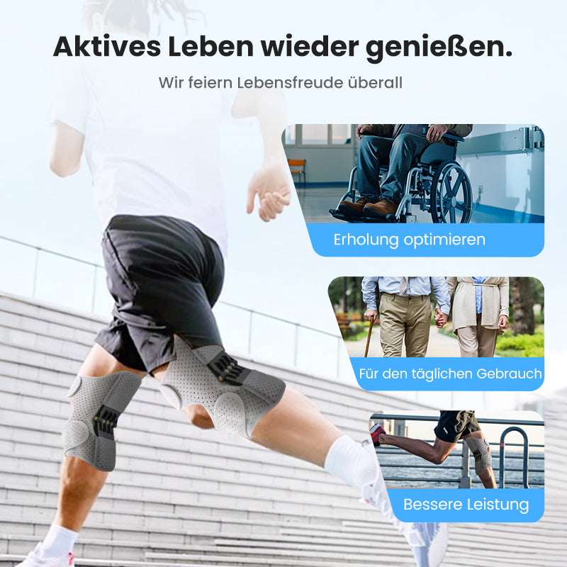 🔥Verstellbarer Booster-Knieschutz – Sommerdeal: Jetzt 50 %!🦵🌞