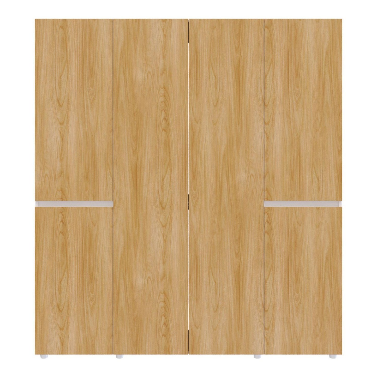 Armario Nápoles 200x180x50 cm Panela Blanco