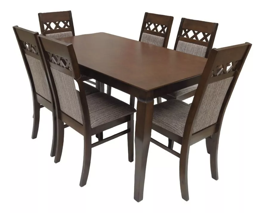 Juego De Comedor Queens De 6 Sillas