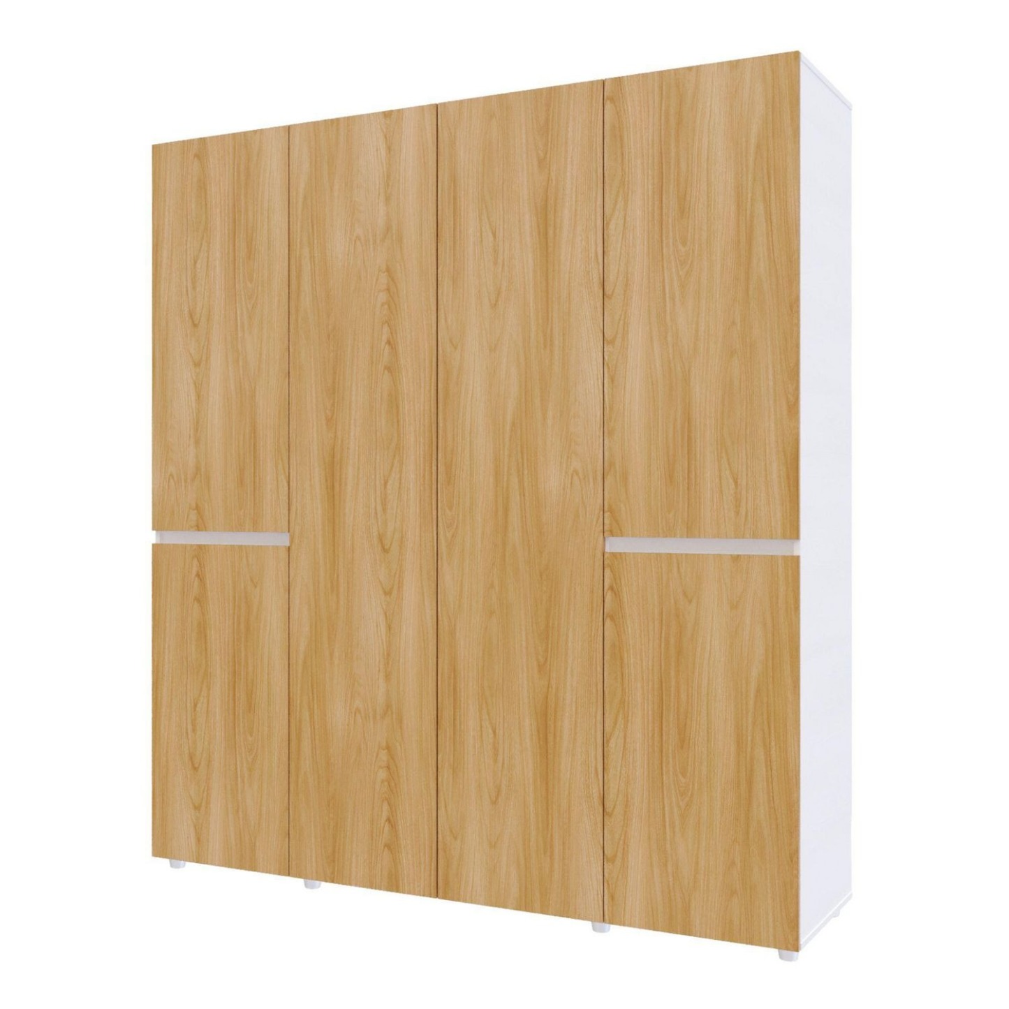 Armario Nápoles 200x180x50 cm Panela Blanco