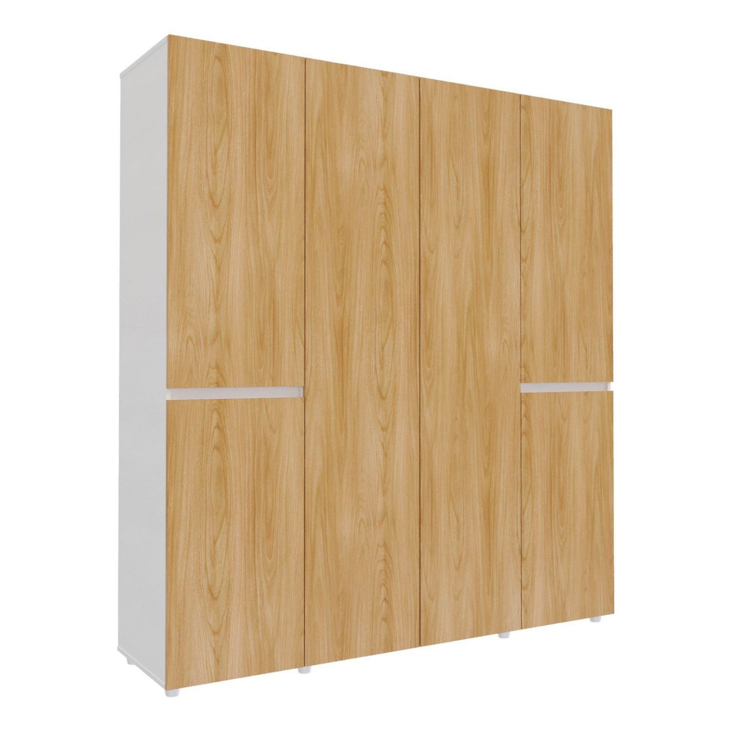 Armario Nápoles 200x180x50 cm Panela Blanco