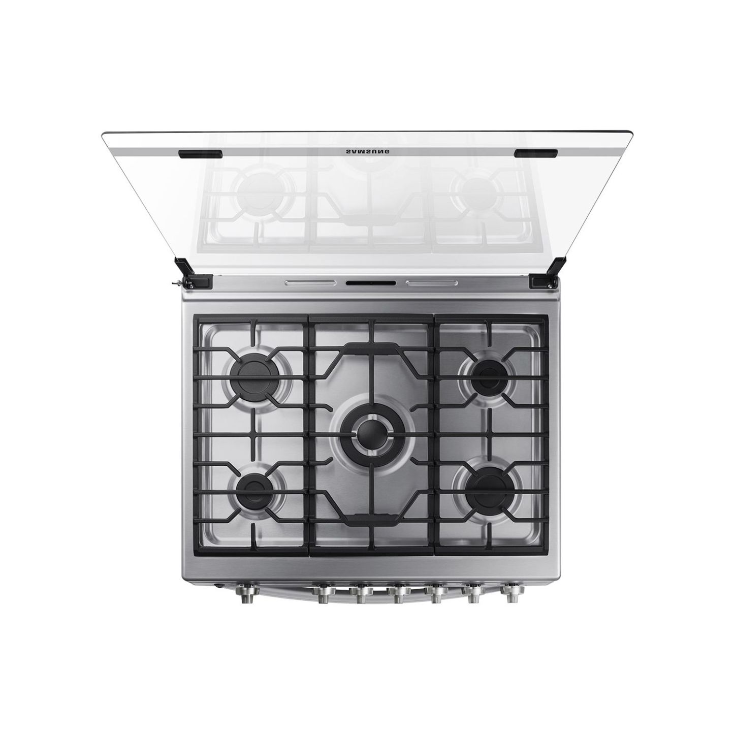 Cocina a Gas , 5 hornillas Mirror Look