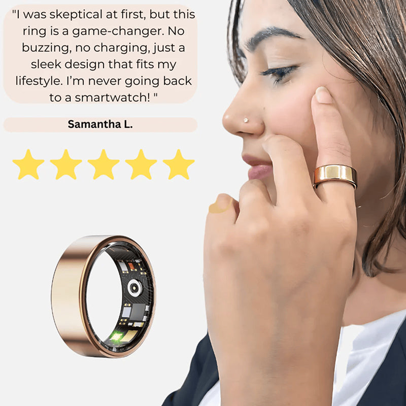 Transform Your Health Journey with Bruxeta Smart Ring Health Tracker