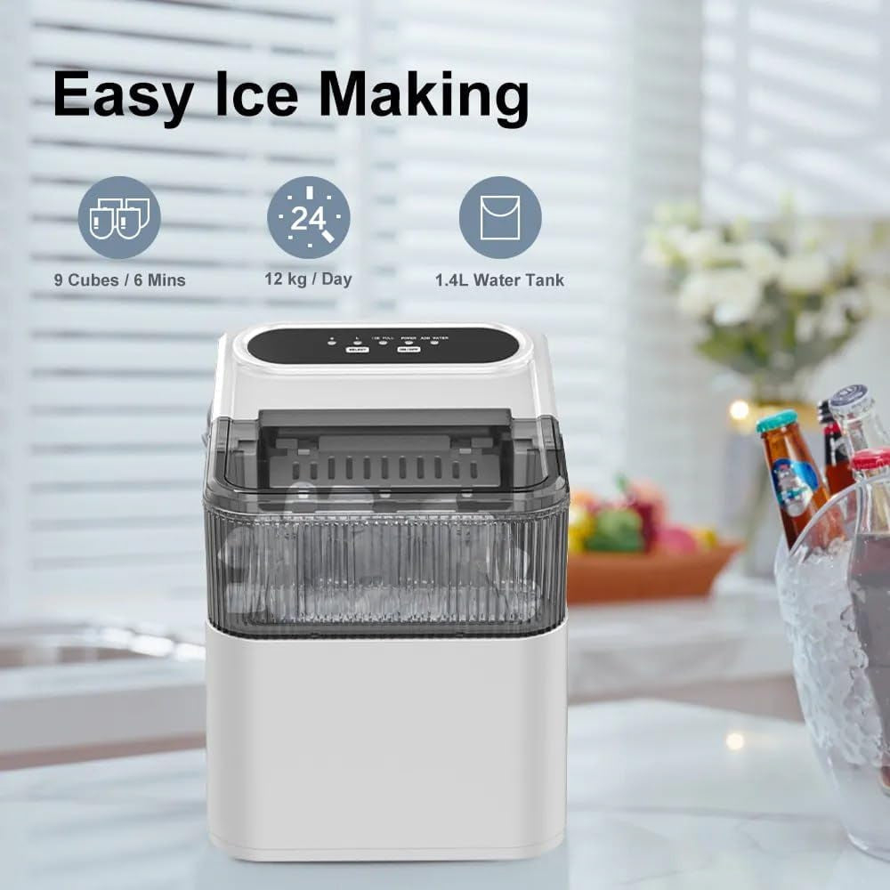 The Ultimate Compact Countertop Ice Maker Built for Modern Living
