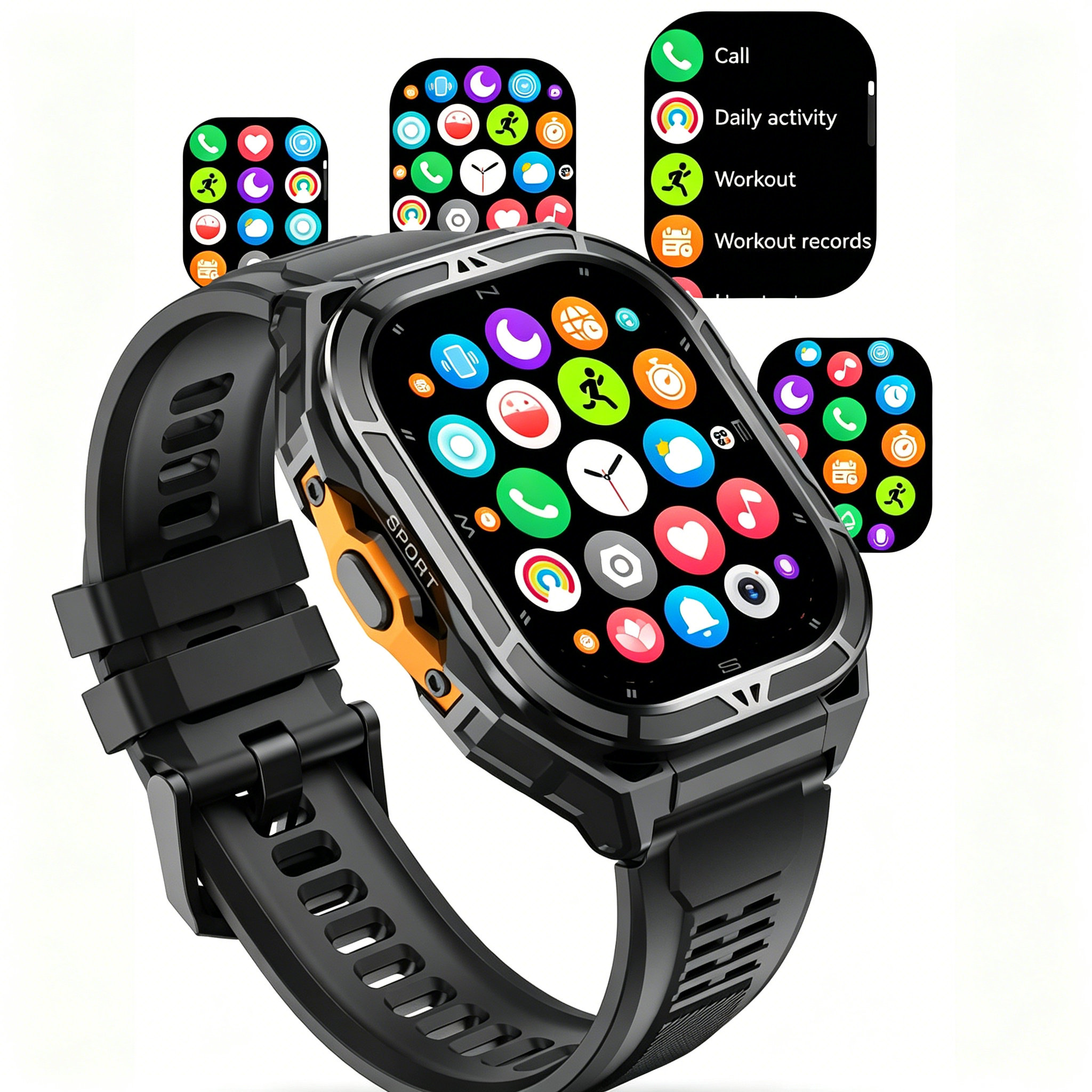 Aegis X5 GPS-Sportswatch /Square