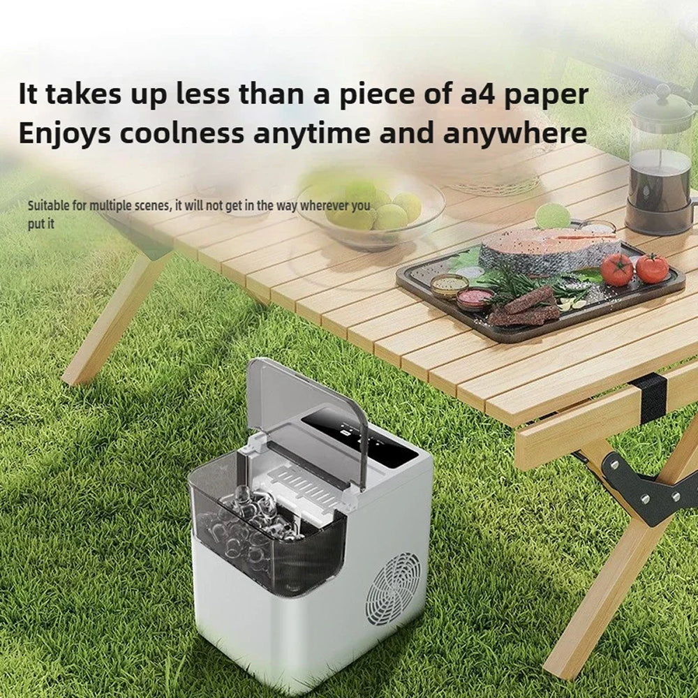 The Ultimate Compact Countertop Ice Maker Built for Modern Living