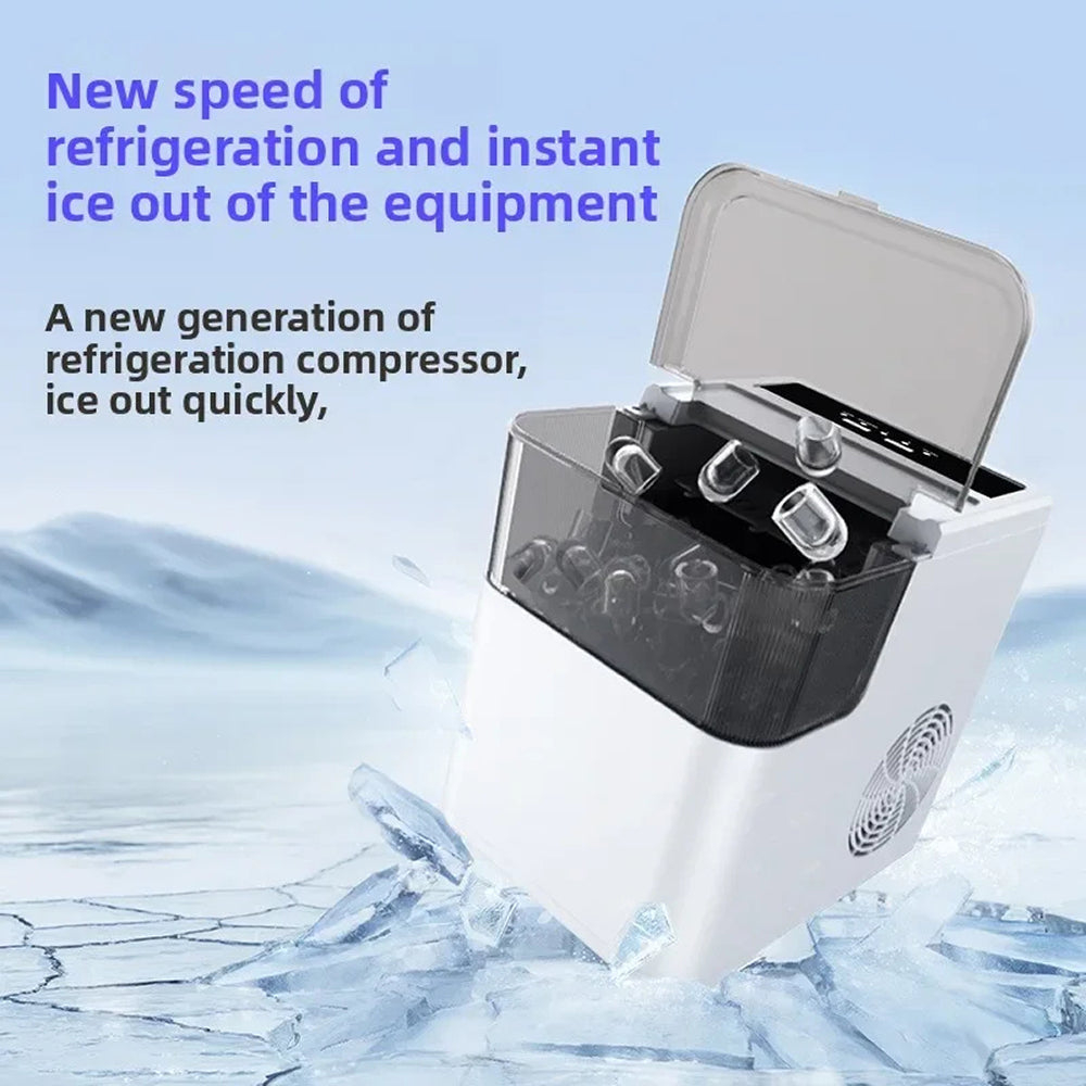 The Ultimate Compact Countertop Ice Maker Built for Modern Living