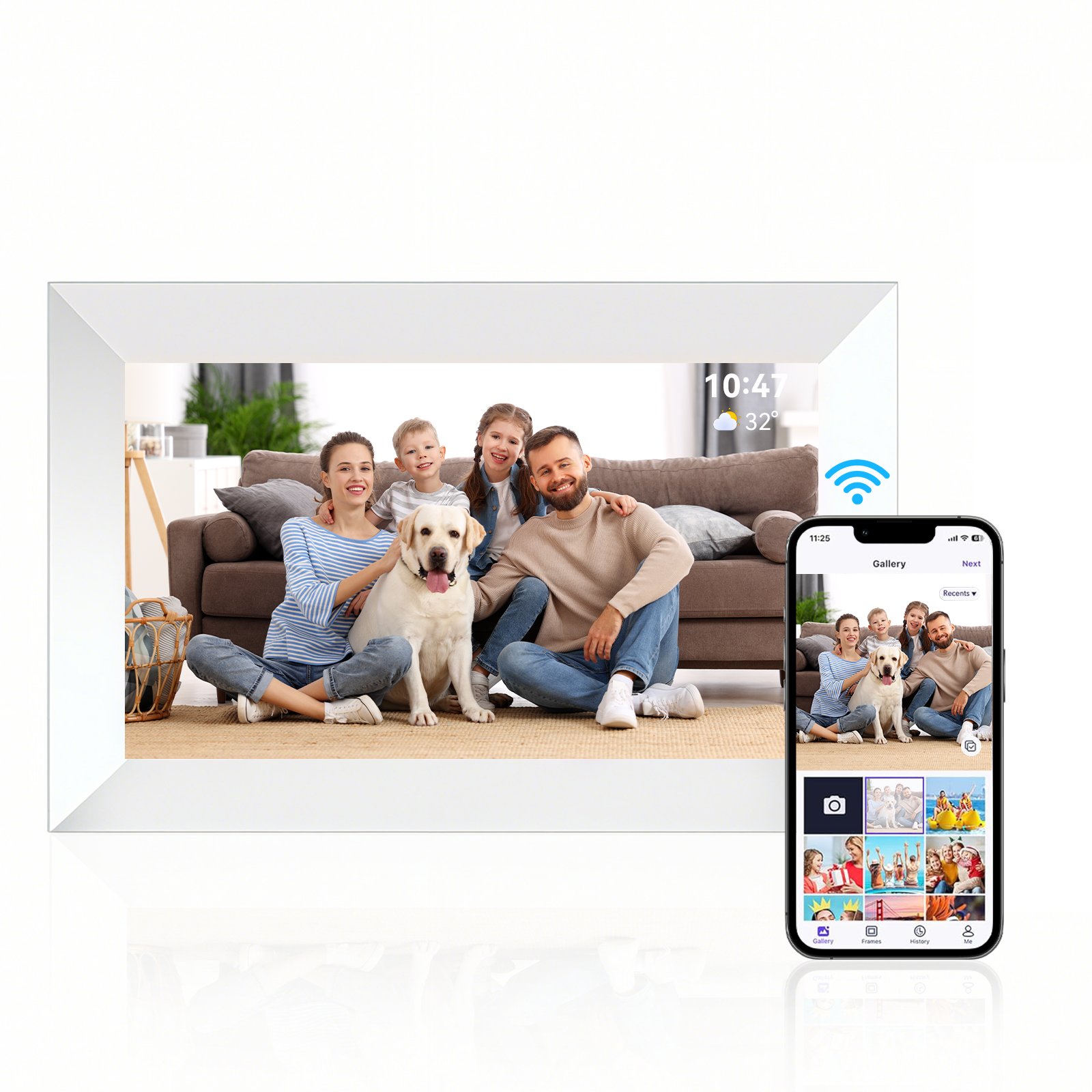 Vassco Smart Digital Photo Frame-SonoVax