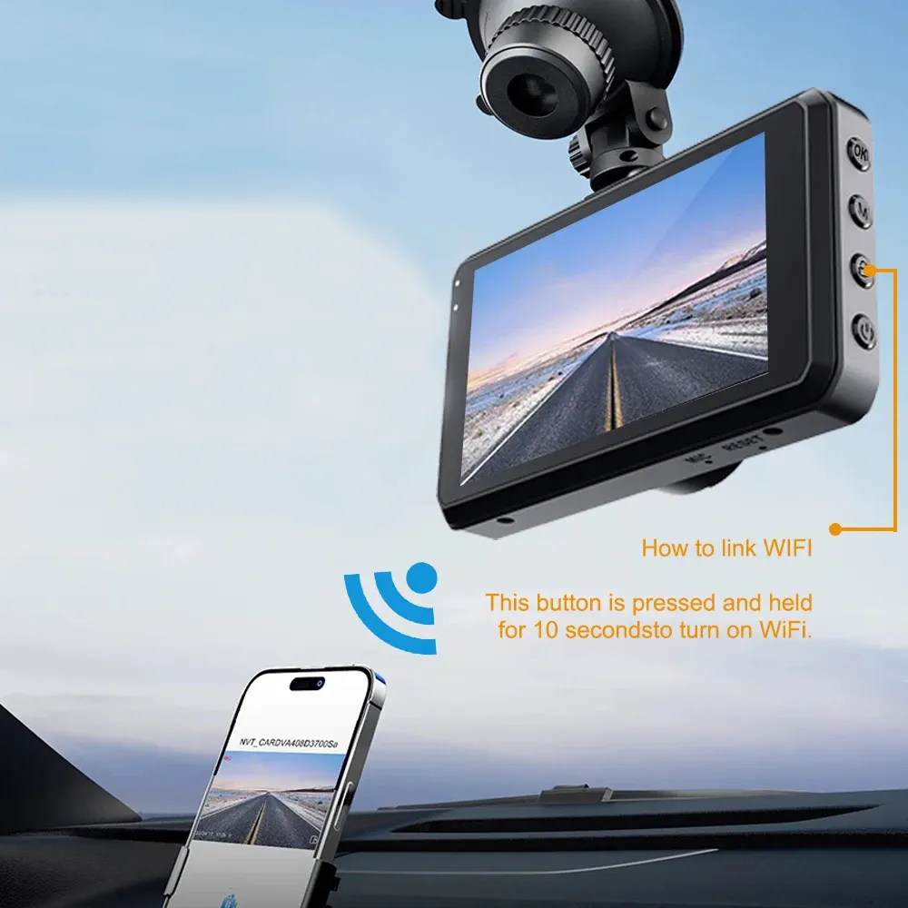 Bytech 4K Full HD Smart Dash Cam