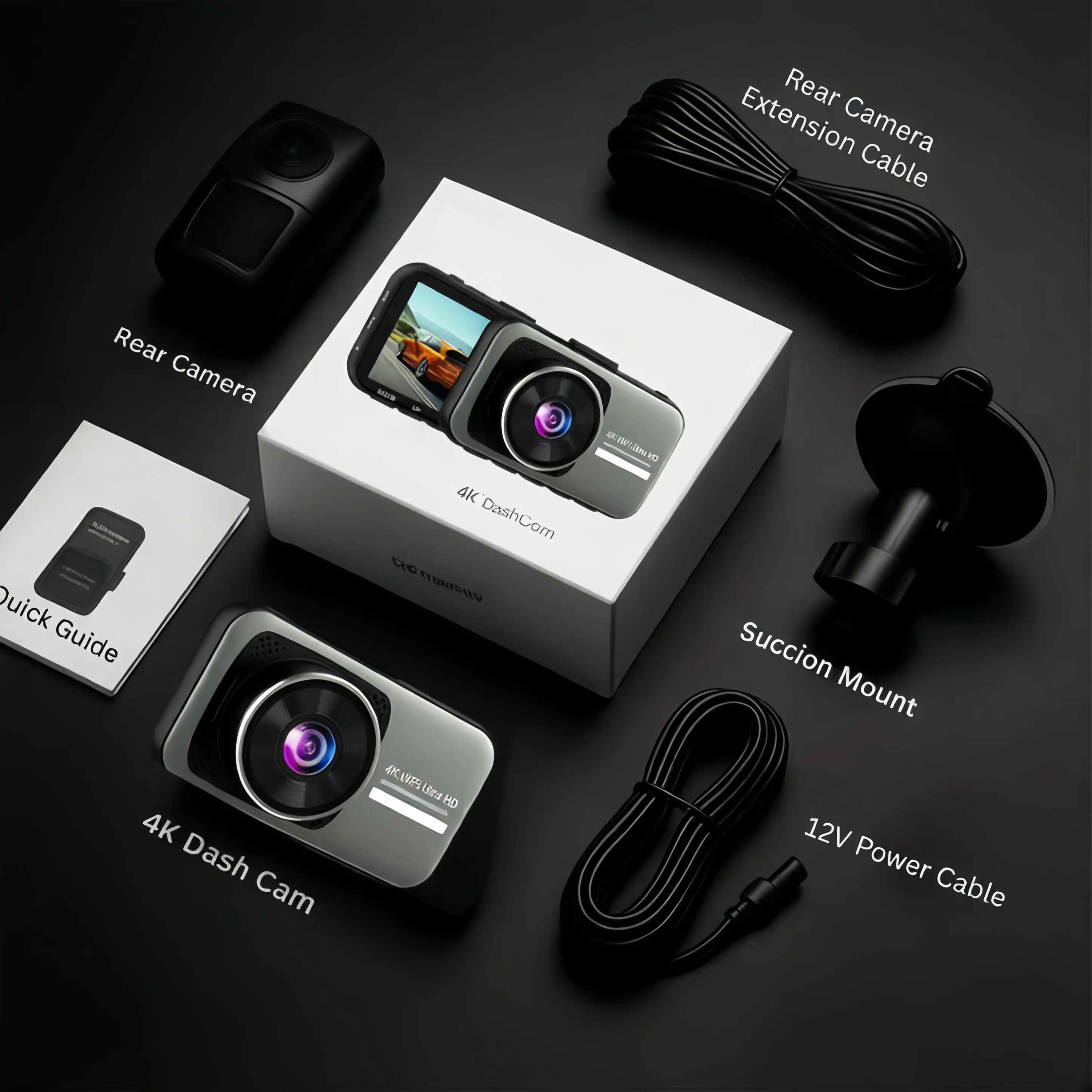 Oreliom 4K Dash Cam Pro