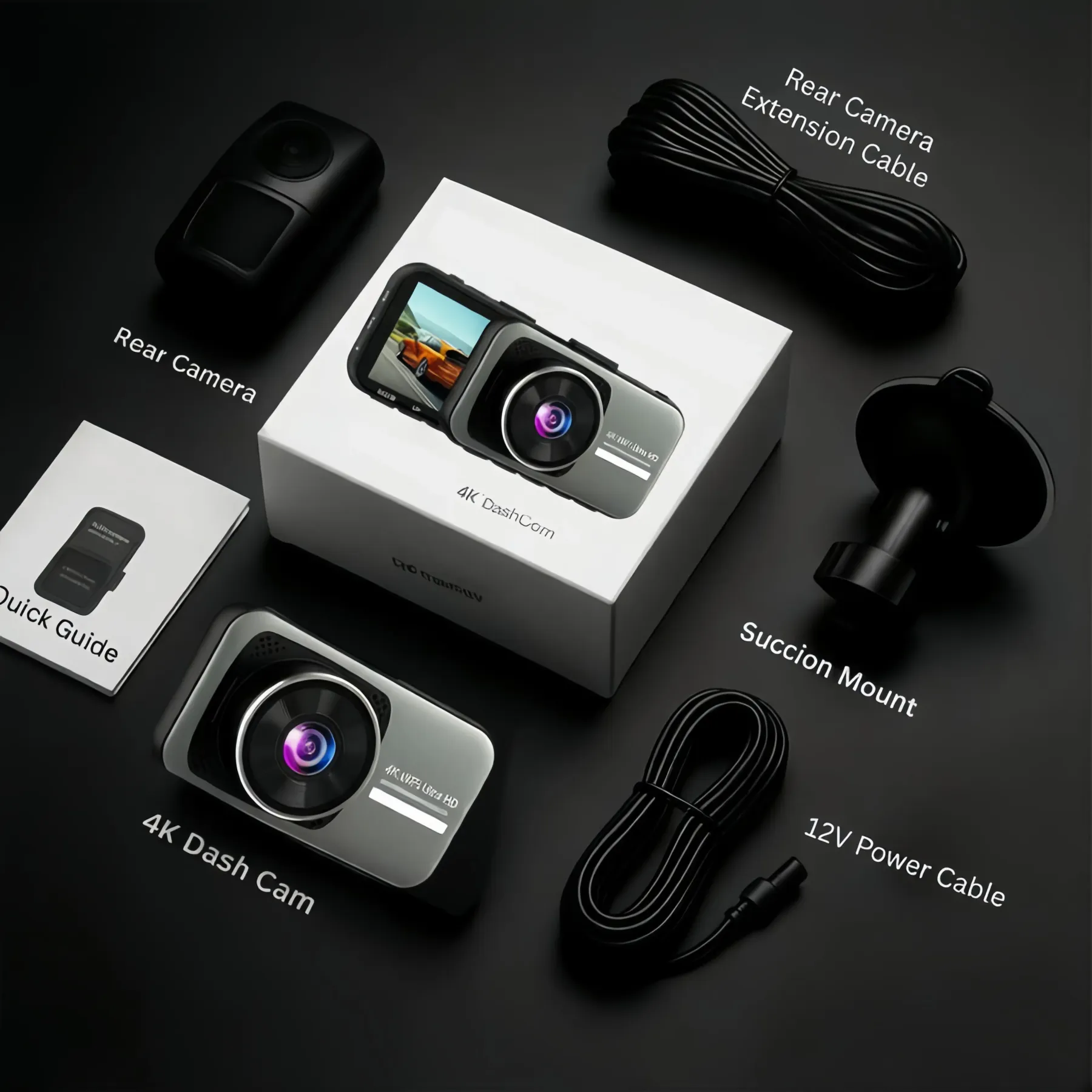 Oreliom 4K Dash Cam Pro