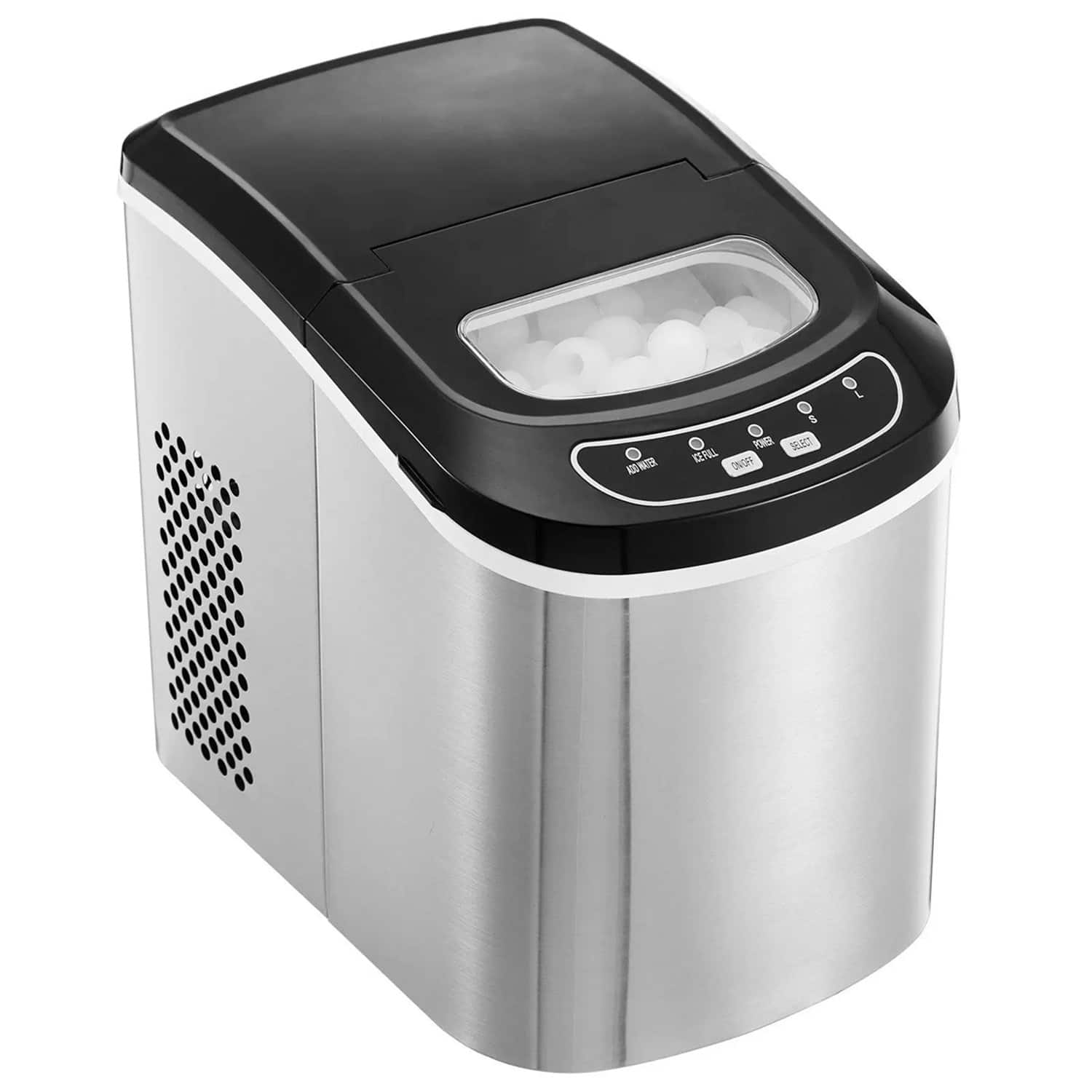 Effortlessly Portable Countertop Ice Maker