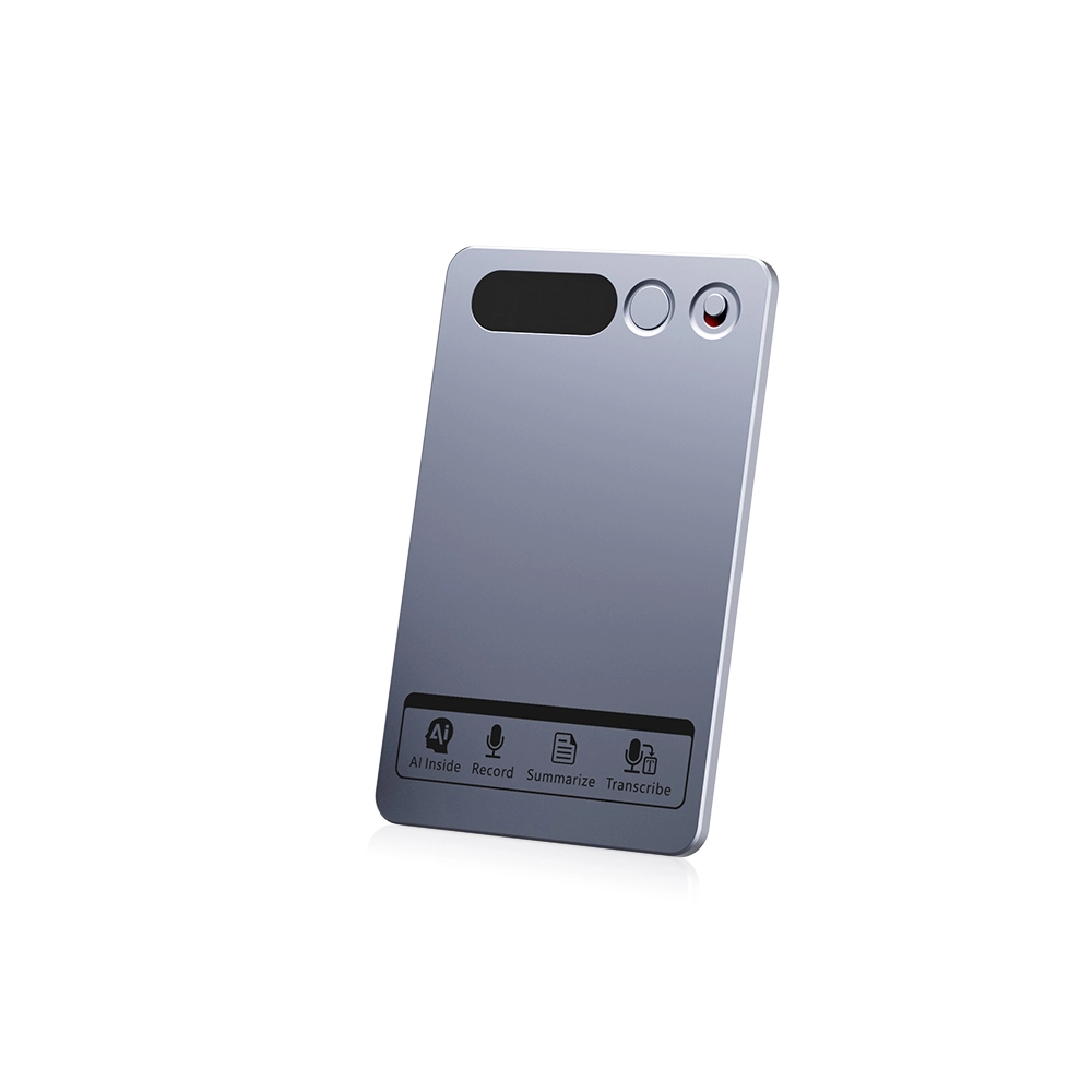 Recora KP70 AI Voice Recorder – 118 languages, AI transcription & studio audio