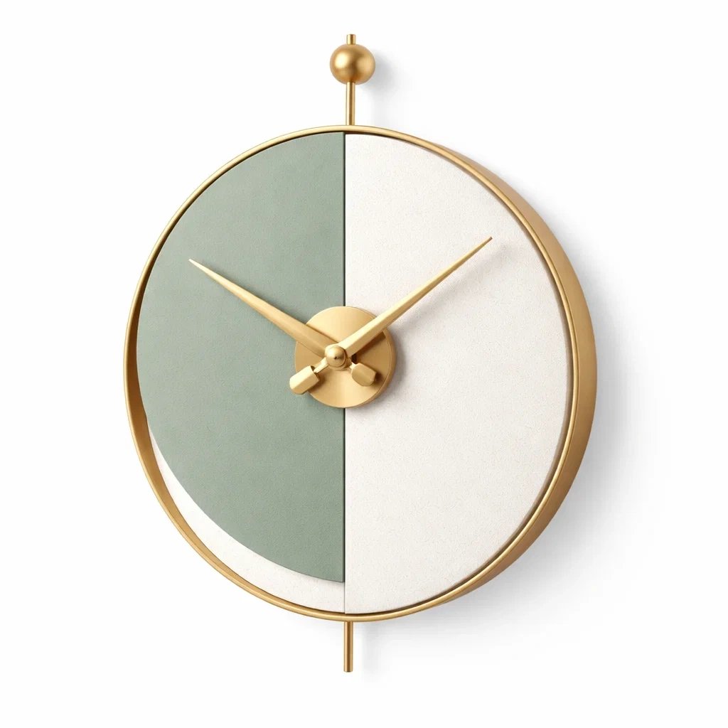 Reloj de pared circular bicolor-timberora