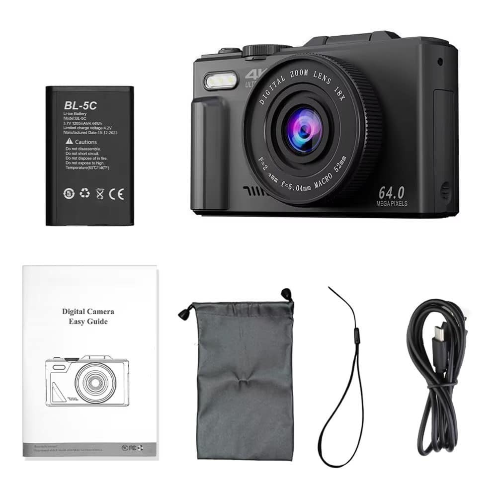 Optinexo 4K Digital Compact Camera-OptiNexo