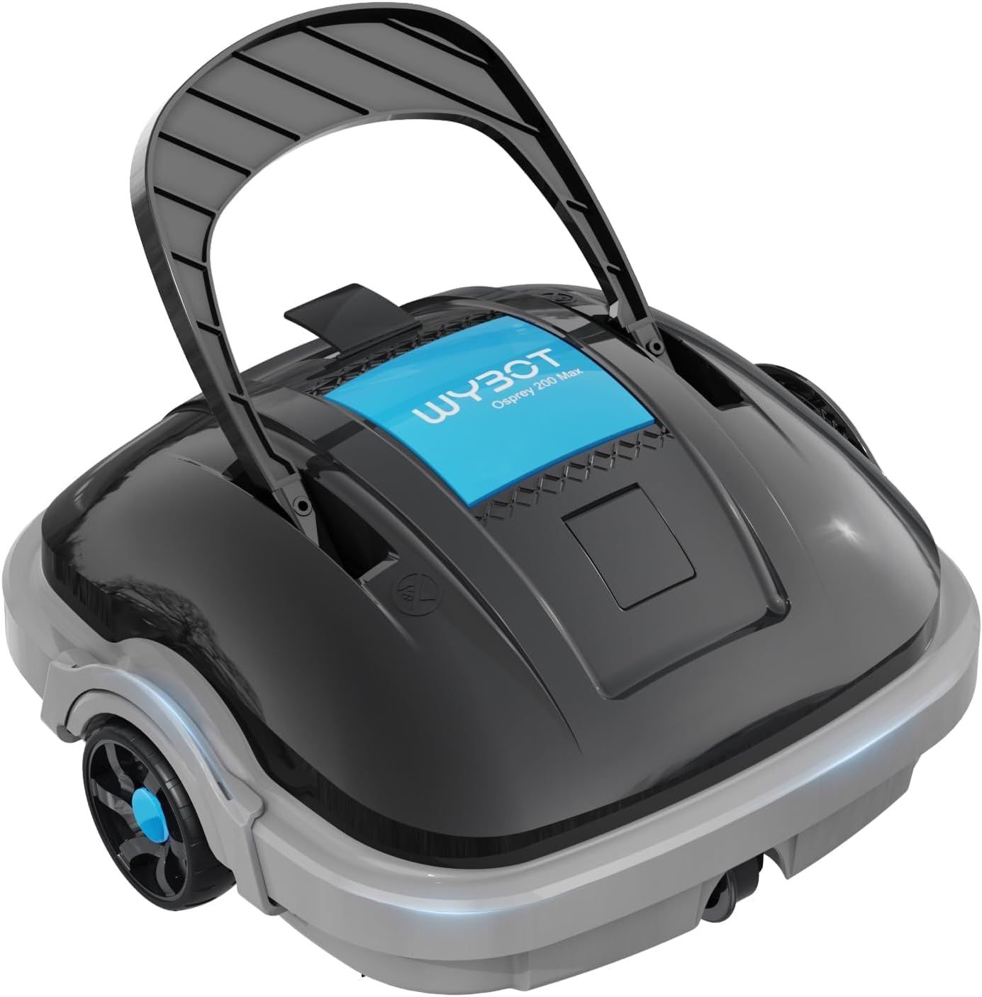 WYBOT Osprey 200 MAX robot piscina fuori terra autonomia 100 min doppia motricità fino a 80 m2 grigio scuro-Pinegoshop