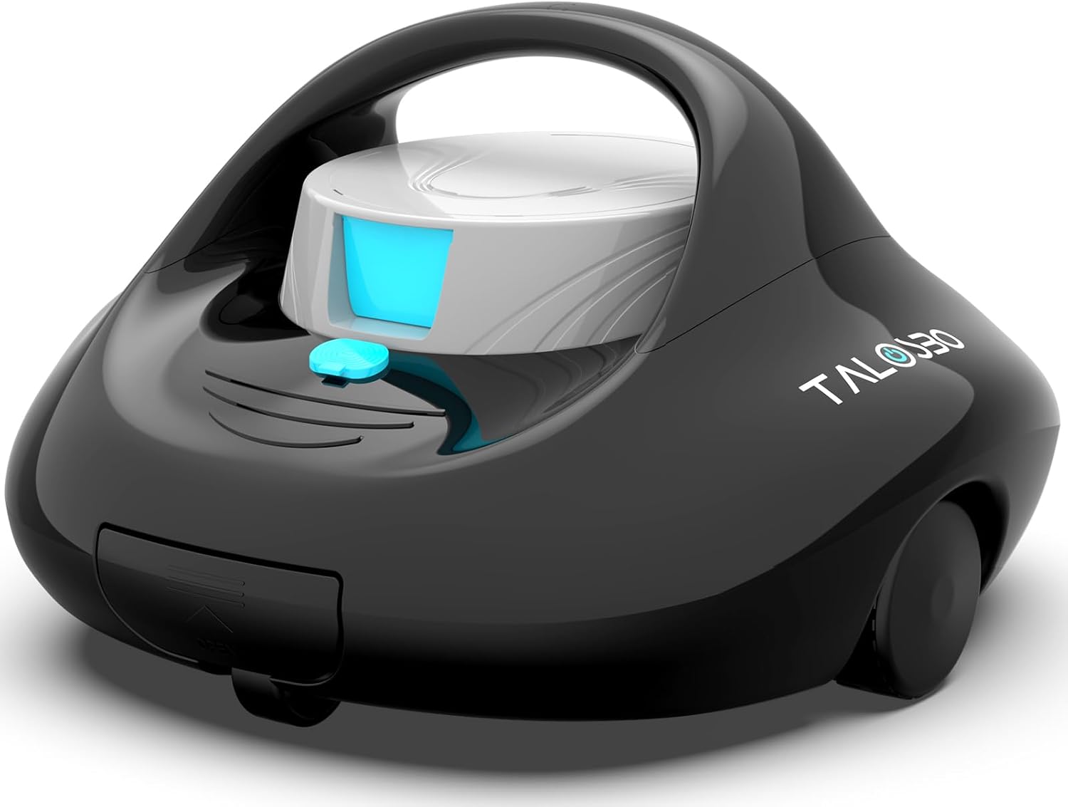 PLECO SE robot piscina autonomia 130 min doppia trazione ricarica rapida 2.5 h fino a 80 m2 bianco nero-Pinegoshop