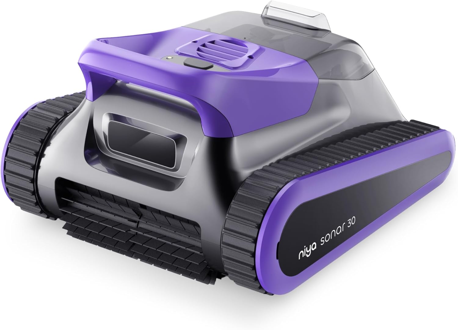 Niya Sonar 30 robot aspirapolvere piscina senza fili autonomia fino a 2 ore navigazione sonar per piscine fino a 10 m viola-Pinegoshop