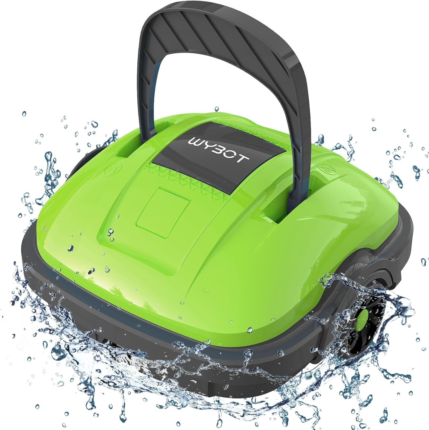 WYBOT Osprey 200 robot piscina fuori terra autonomia a batteria doppia motricità fino a 50 m2 verde-Pinegoshop