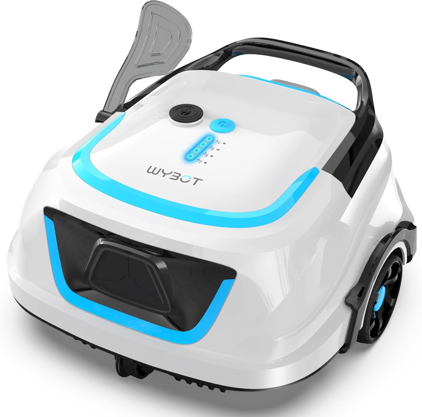 WYBOT A1 Robot Piscina 2025 120 Min Autonomia Doppio Filtro fino a 100 m² Bianco/Blu-Pinegoshop