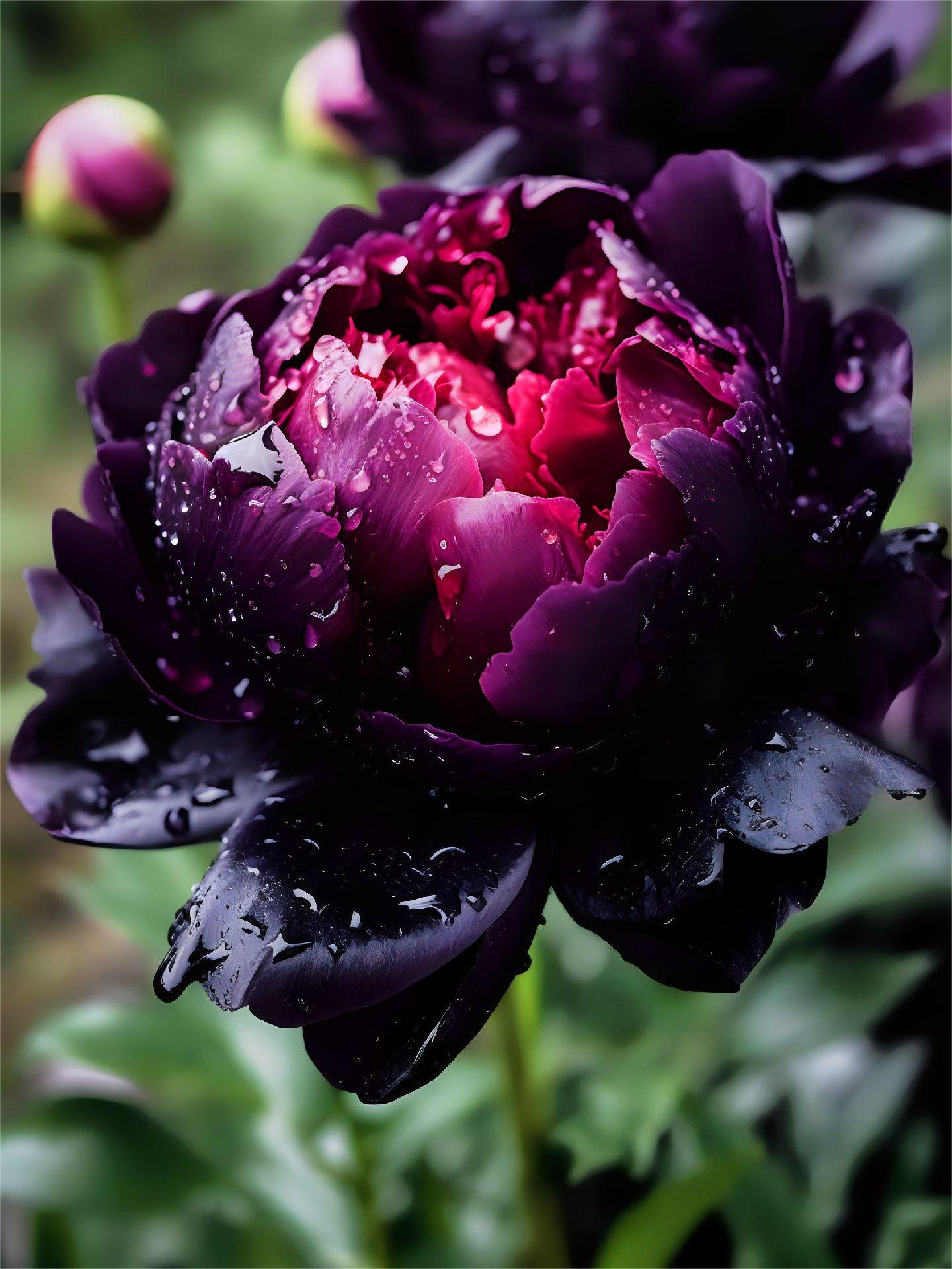 Black Beauty Pfingstrosen-Blumensamen