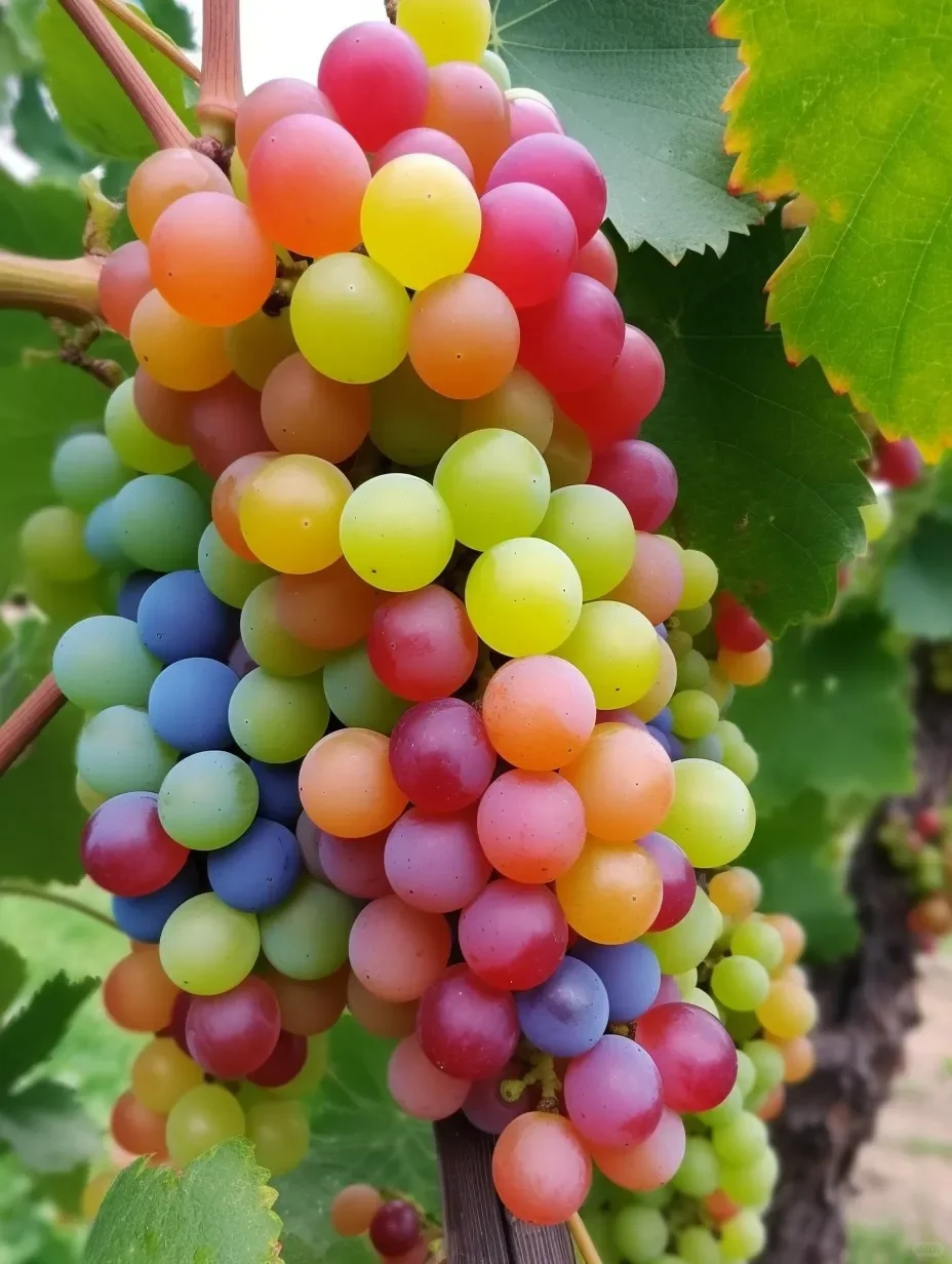 🎉 Výpredaj – 🌈 Vzácne semienka dúhového hrozna 🍇