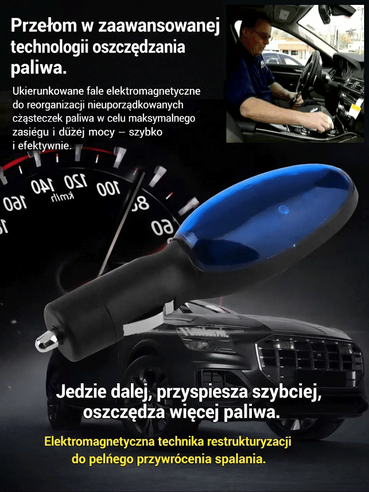 Samochodowy oszczędzacz paliwa