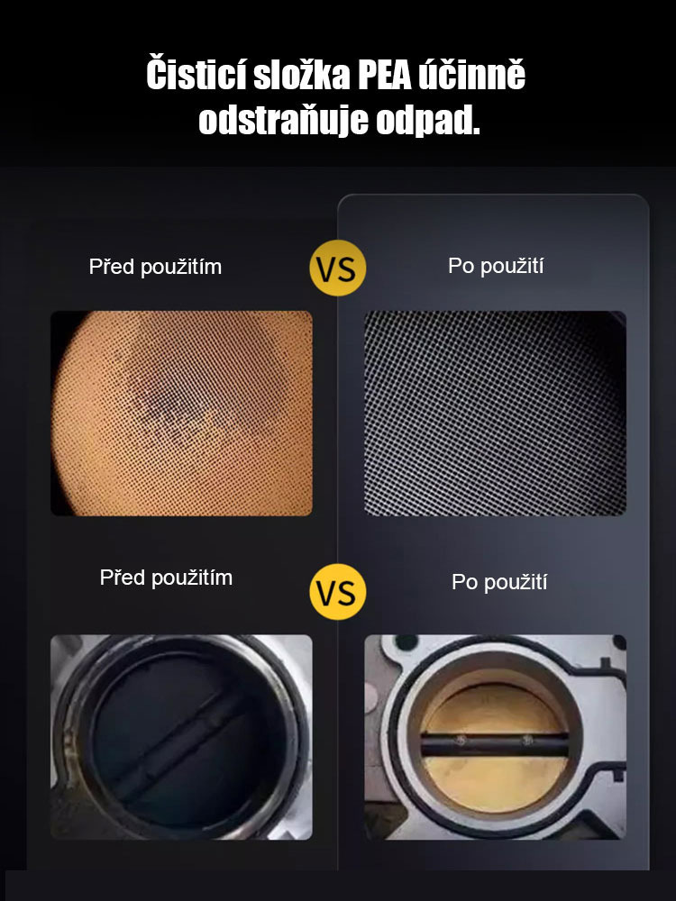 Nový upgrade UP! Ternární čištění a údržba uhlíkového depozitu dva v jednom