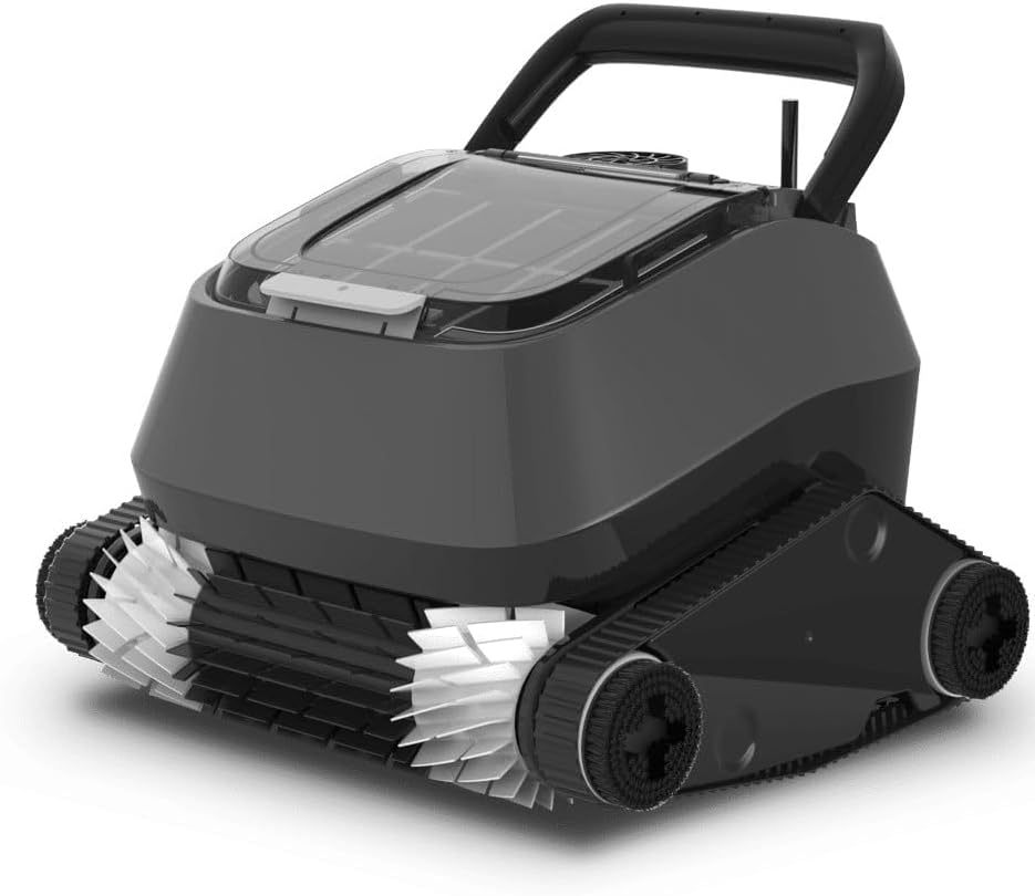 8STREME 7320 Robot Limpiafondos Automático para Piscina hasta 11 x 5,5 m, Limpieza de Fondo y Paredes, Robot Aspirador para Piscina, Sistema de Limpieza Eficiente-Havenmyhut