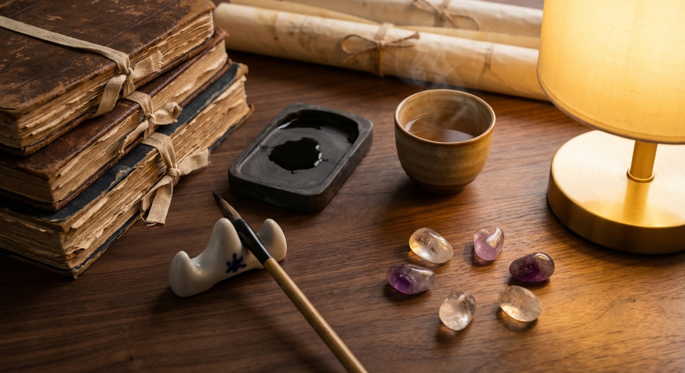 Reading being written