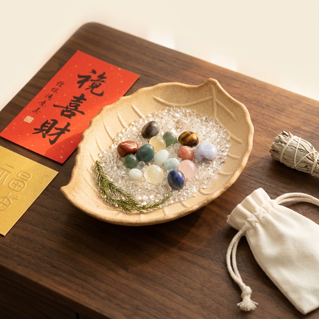 Stone Whisper — Full Diagnosis · BaZi Crystal Water Bottle