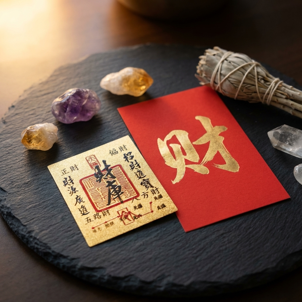 Stone Whisper — Intention Focus · BaZi Crystal Water Bottle