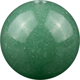 Polished Green Aventurine bead